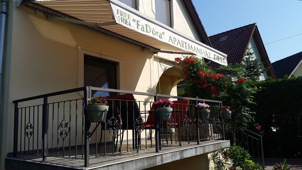 Fadora Apartman Tihany Exterior foto